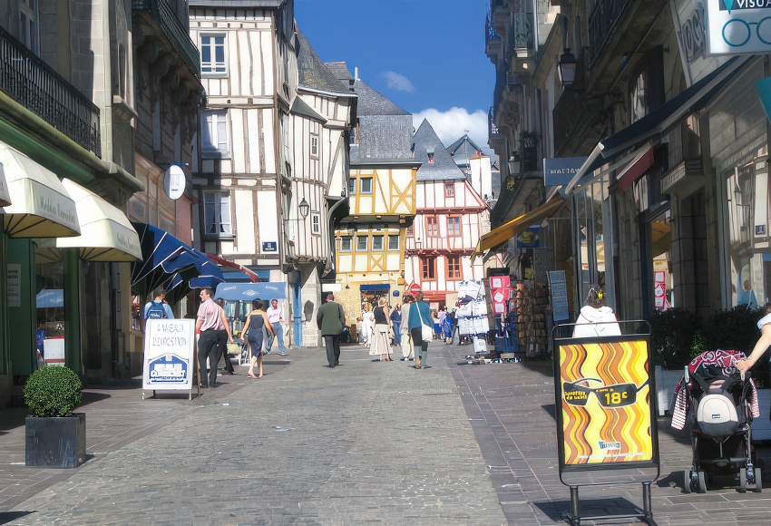Vannes, Brittany, France, My Travels in France, Marcus Travel Jourenal
